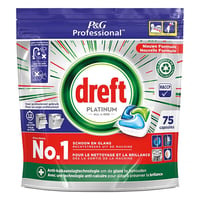 Vaatwastablet Dreft allin1 plat reg/pk75