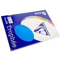 Papier CF A4 80g caribbean blauw/pk100v