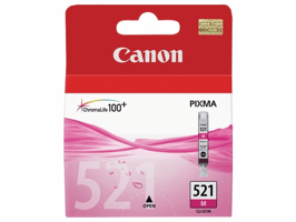 INKCARTRIDGE CANON CLI-521 ROOD artikel afbeelding
