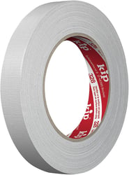 KIP 328 (18) Textieltape extra 18 mm x 25 m Wit