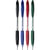 Balpen Bic Atlantis classic grip clic medium blauw