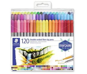 Viltstift Staedtler duo assorti/pk120