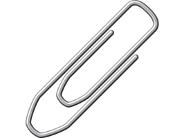 Paperclip Alco 26mm hoekig verzinkt 100stuk