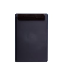 Klembord MAULgo uni Blauwe Engel recycled A4 staand zwart
