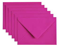 Envelop Papicolor C6 114x162mm Felroze