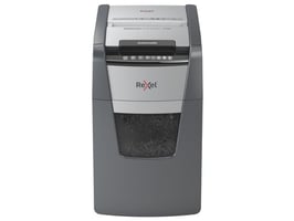 Rexel Optimum Auto+ 150M Automatische Papiervernietiger, P5 Micro-Cut Snippers, 44L, 150 Vellem, Zwart
