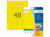 Herma Gekleurde etiketten 45,7x21,2 mm, geel (pak 960 stuks) artikel afbeelding