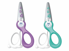 Kinderschaar Maped KidiCut 12cm assorti