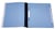Personeelsmap Durable 5 vakken + hangrail blauw