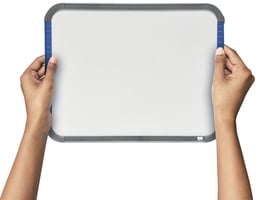 Whiteboard Nobo Slim Line 22x28cm wit
