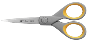 Schaar Westcott Titanium 130mm met softgrip