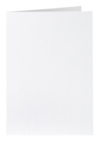 Correspondentiekaart Papicolor dubbel 105x148mm Kraft wit