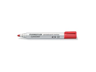 STAEDTLER Lumocolor LUMOCOLOR STAEDTLER 351 whiteboard marker Rood (pak 10 stuks)