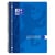 Collegeblok Oxford School A4 ruit 10x10mm 23-gaats 160 pagina's 80gr assorti
