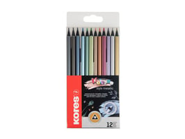 Kores Kolores Kleurpotloden Metallic (1 pak x 12 stuks)