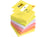 Notitieblok Z-Note 76x76 neon rainbow/p6
