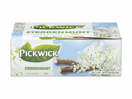 Pickwick Kruidenthee grootverpakking envelop Professional Sterrenmunt (pak 100 stuks)