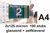 LAMINEERHOES GBC A4 ZELFKLEVEND 2X125MICRON artikel afbeelding