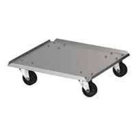 Onderwagen, voor afvalbak aluminium