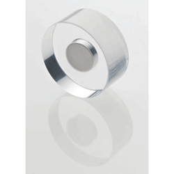 Designmagneet, acryl, Ø 25 mm, VE = 12 stuks