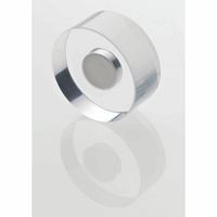 Designmagneet acryl Ø (Breedte: 11 mm; Diameter: 25 mm; Hechtkracht: 2.5 kg; Staffel: 1 Pak à 12 Stuks)