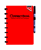 Notitieboek Correctbook uitwisbaar en herbruikbaar Quantore A5 rood lijn 40blz artikel afbeelding