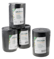 Rol DPC 50 mtr. x 15 cm., 8 rol per doos. Dikte 30 my