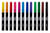 Textielstiften Jovi set à 12 kleuren