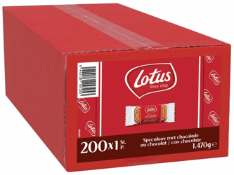 Koekjes Lotus speculoos met choc /ds200 artikel afbeelding