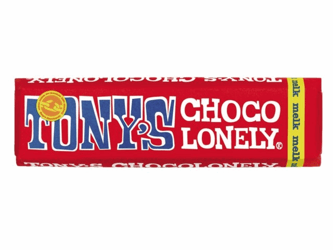 CHOCOLADE TONY'S CHOCOLONELY MELK 50GR artikel afbeelding