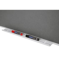Materiaalbakje, beweegbaar, 550 mm lang, geanodiseerd