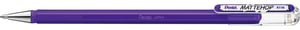 Gelschrijver Pentel Mattehop K110 violet 0.5mm