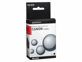 Inktcartridge Quantore alternatief tbv Canon PG-510 zwart + chip