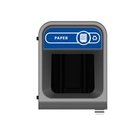 Configure Recyclingstation Papier EN 57 ltr, Rubbermaid