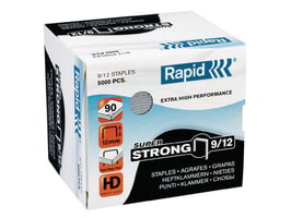 Rapid Nietjes voor blokhechters, 9/12, Verzinkt (pak 5000 stuks)