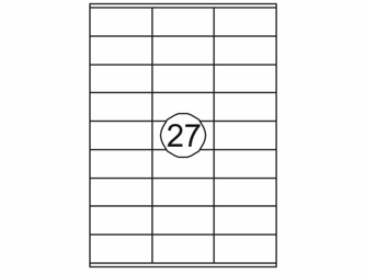 ETIKET QUANTORE 70X32MM 2700ST artikel afbeelding