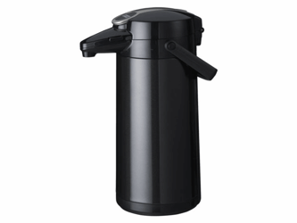 AIRPOT BRAVILOR FURENTO RVS 2.2 LITER ZWART artikel afbeelding