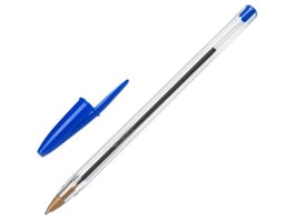 BiC Cristal Balpen, Medium Punt 1 mm, Blauw (doos 50 stuks)