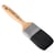 Copenhagen Pro CLASSIC Platte kwast, maat, Zwart Chinees varkenshaar, FSC houten steel