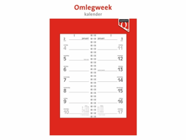 Weekomlegkalender 2026 Quantore