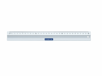 Liniaal Staedtler Mars 300 mm aluminium artikel afbeelding
