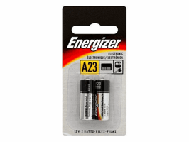 Energizer Alkaline A23 Batterij, 12 V (pak 2 stuks)