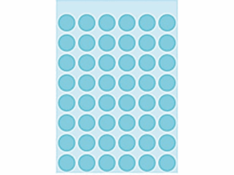 ETIKET HERMA 1863 ROND 12MM 240ST BLAUW artikel afbeelding