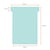 Planbord T-kaart Nobo nr 3 80mm blauw 100 stuks