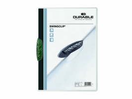 Klemmap Durable Swingclip 30 vellen groen