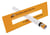 Verzendkoker CleverPack A3 330x29.7x1.2 met doppen wit pak à 5 stuks