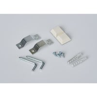 Montageset voor design-wandborden haken, schroeven, pluggen