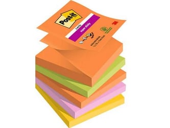 Super Sticky Z-Notes, Boost Colour Collection, 76 x 76 mm