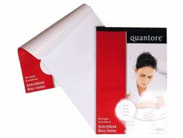 Schrijfblok Quantore A4 blanco 100vel 60gr