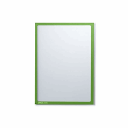 Magnetische infohoes A4, b x h = 225x312 mm frame groen, VE = 10 stuks